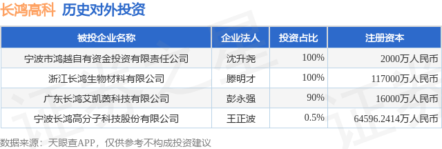 長鴻高科投資新設(shè)子公司，財務(wù)投資與戰(zhàn)略布局雙管齊下