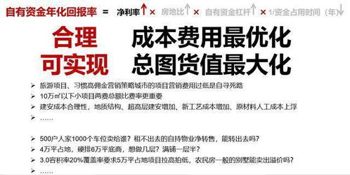 房產(chǎn)投資深度解讀 自有資金年化回報率的真實戰(zhàn)場